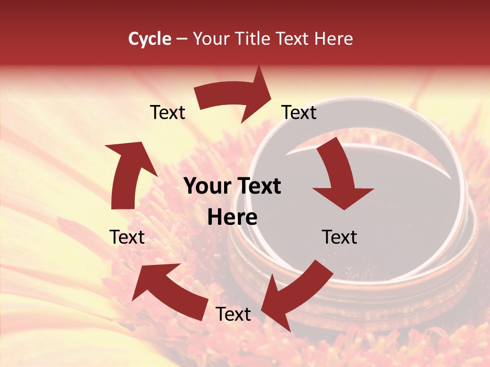 Card Bouquet Dating PowerPoint Template