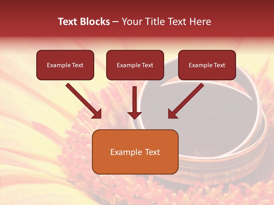 Card Bouquet Dating PowerPoint Template
