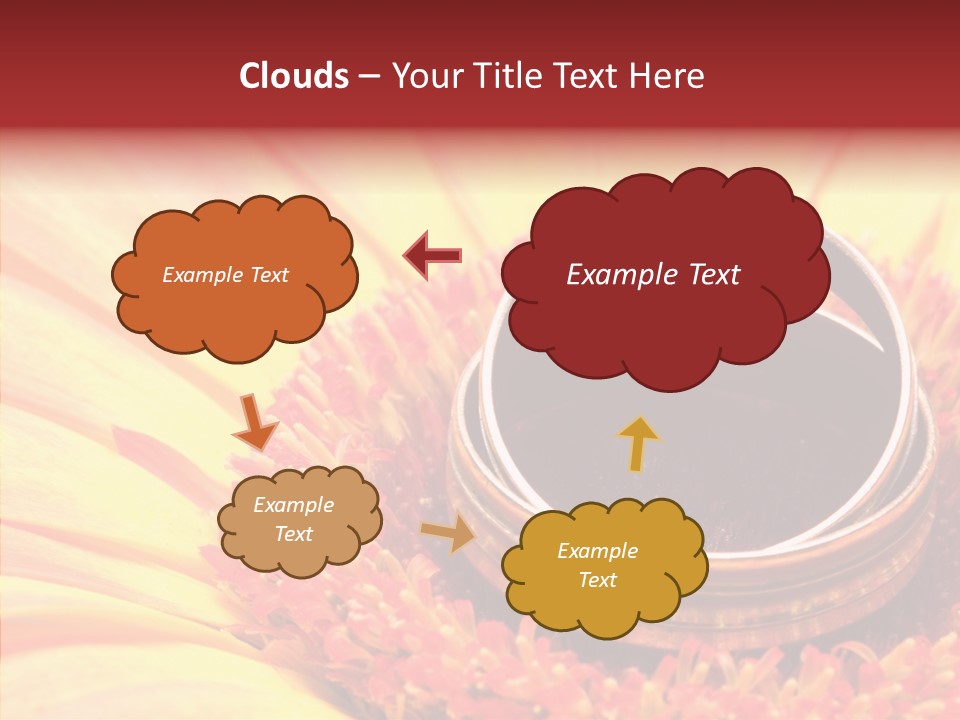 Card Bouquet Dating PowerPoint Template