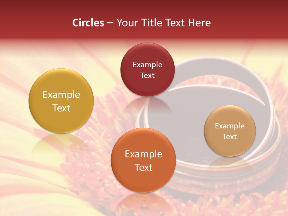 Card Bouquet Dating PowerPoint Template