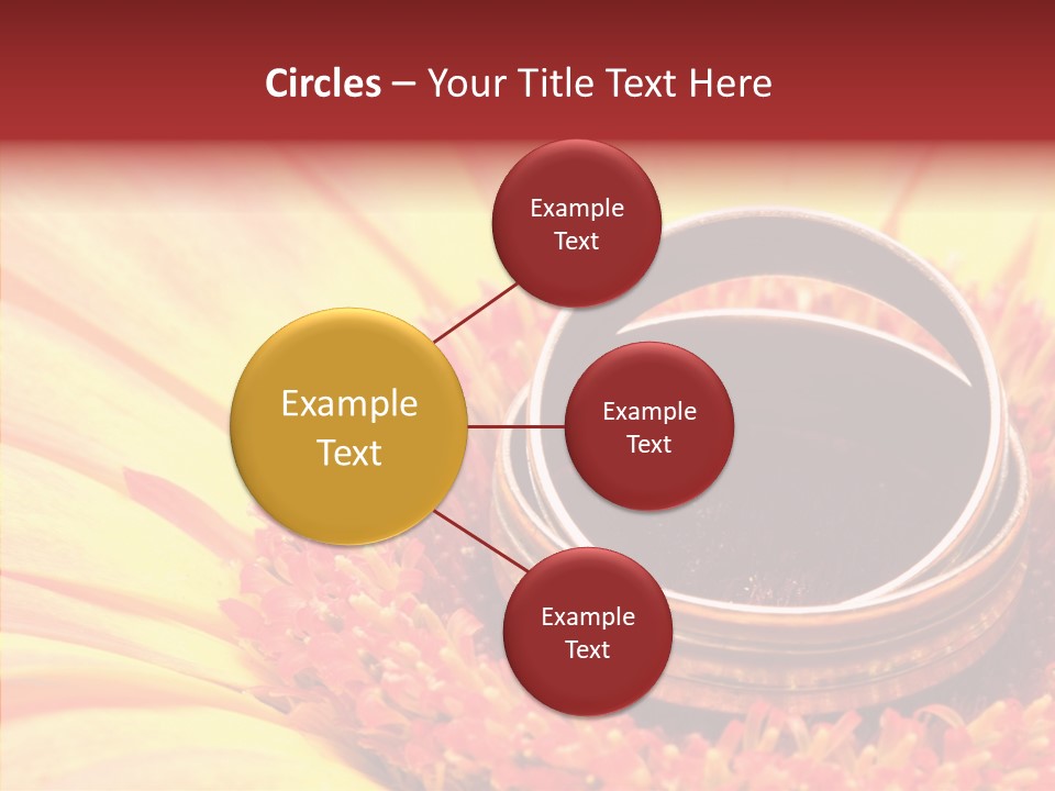 Card Bouquet Dating PowerPoint Template