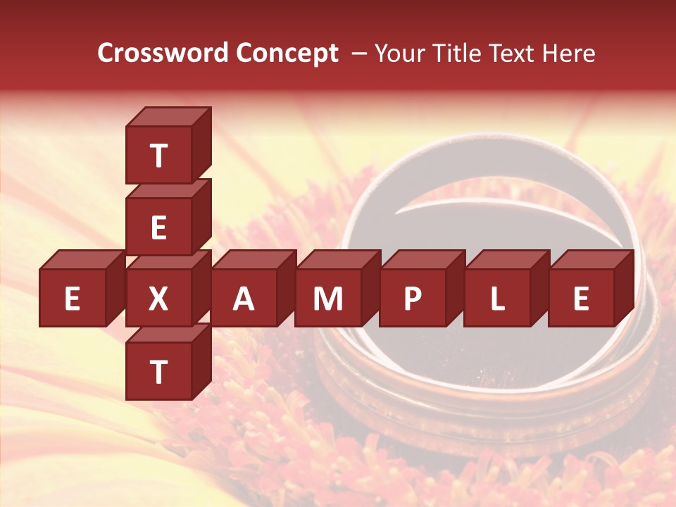 Card Bouquet Dating PowerPoint Template