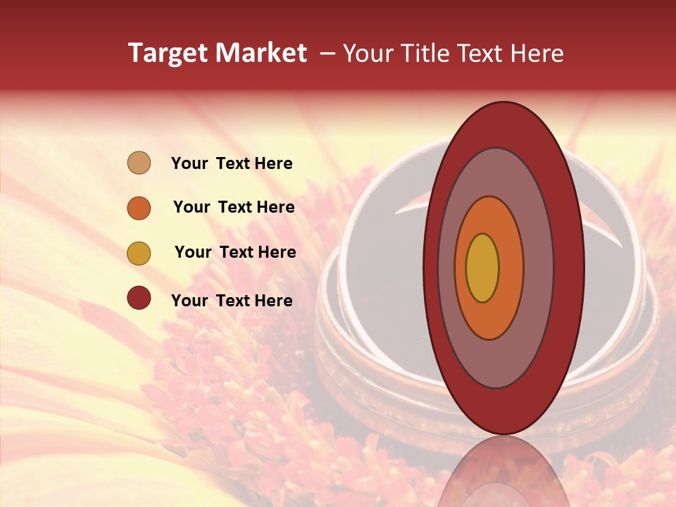 Card Bouquet Dating PowerPoint Template