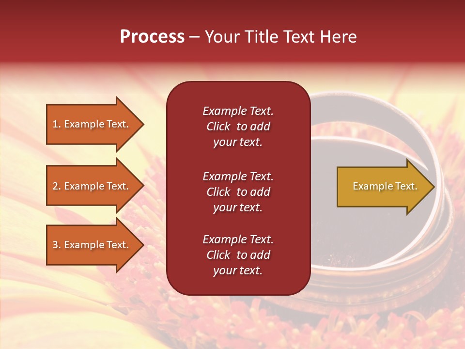 Card Bouquet Dating PowerPoint Template