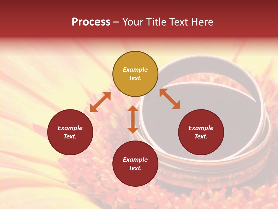 Card Bouquet Dating PowerPoint Template