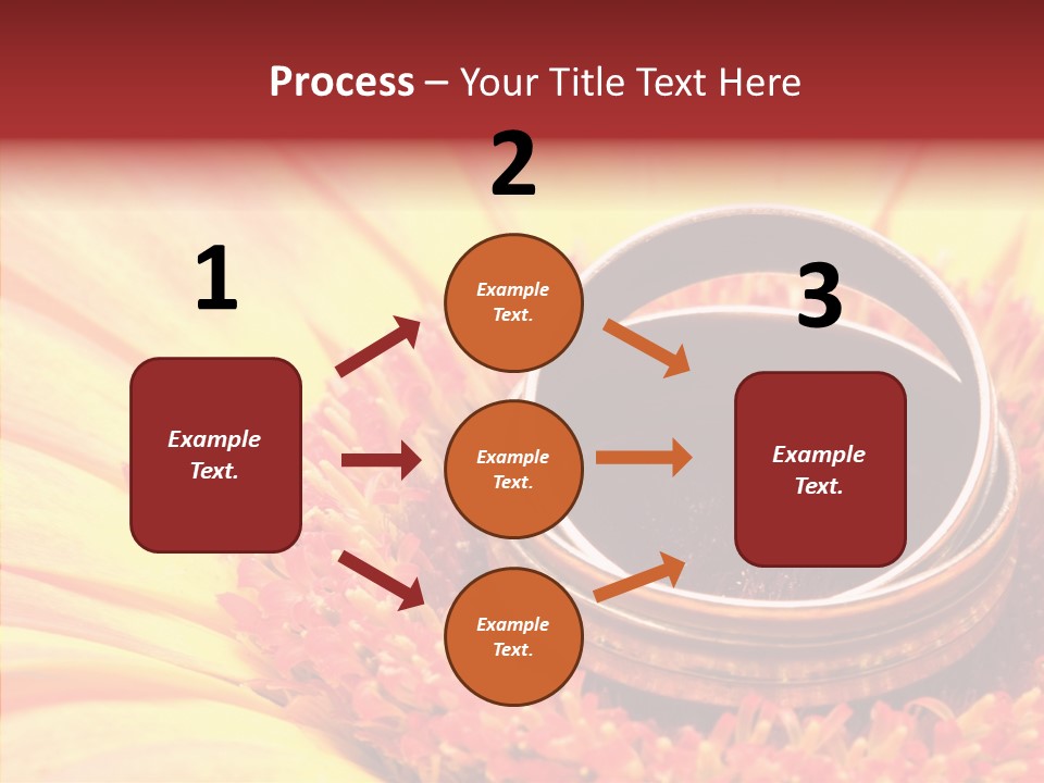 Card Bouquet Dating PowerPoint Template