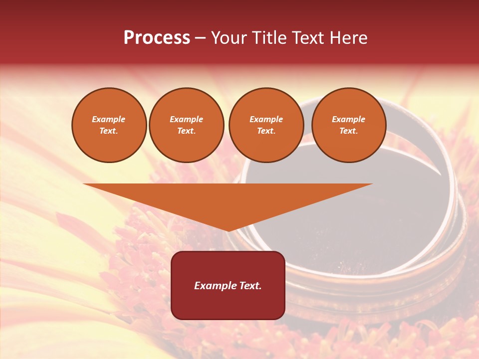 Card Bouquet Dating PowerPoint Template