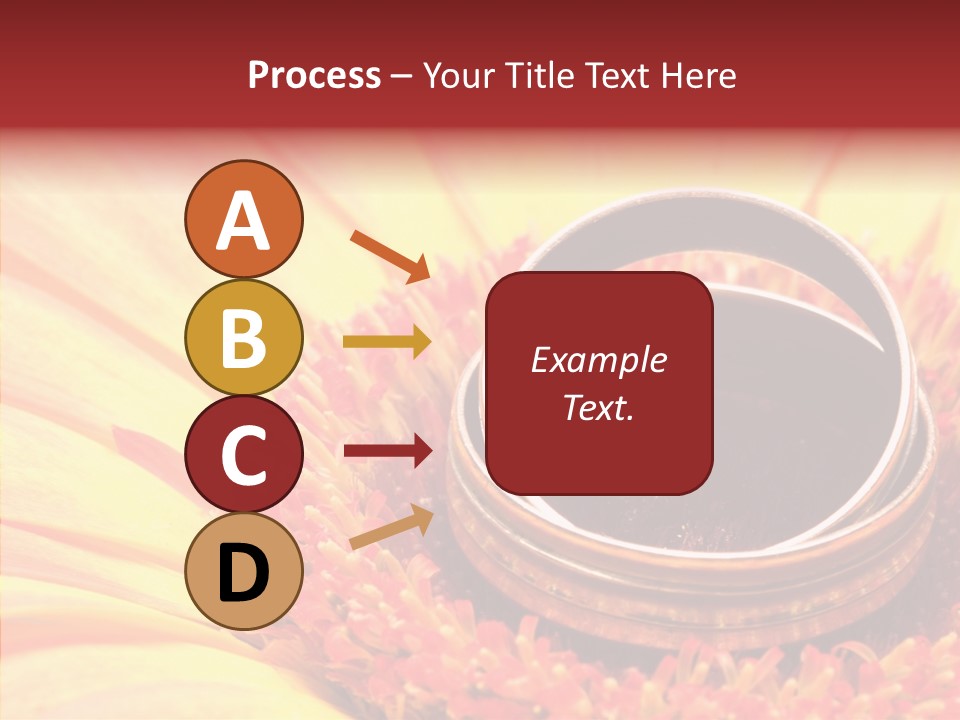 Card Bouquet Dating PowerPoint Template