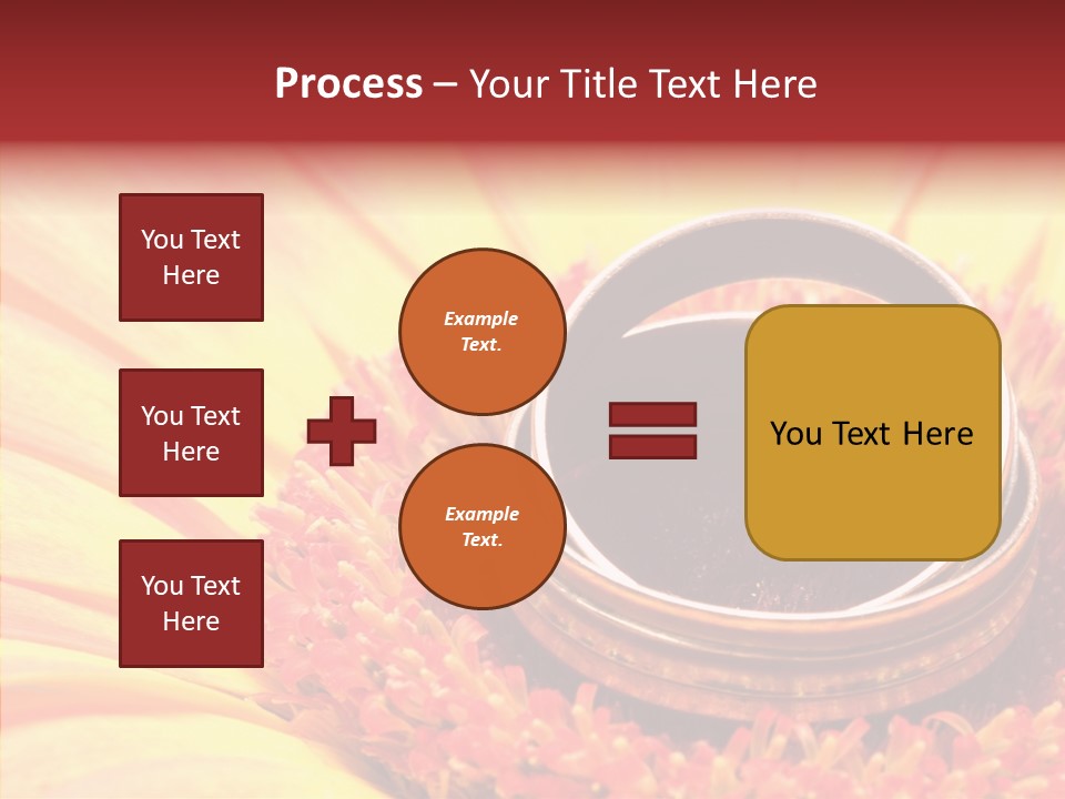 Card Bouquet Dating PowerPoint Template