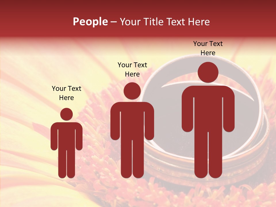 Card Bouquet Dating PowerPoint Template