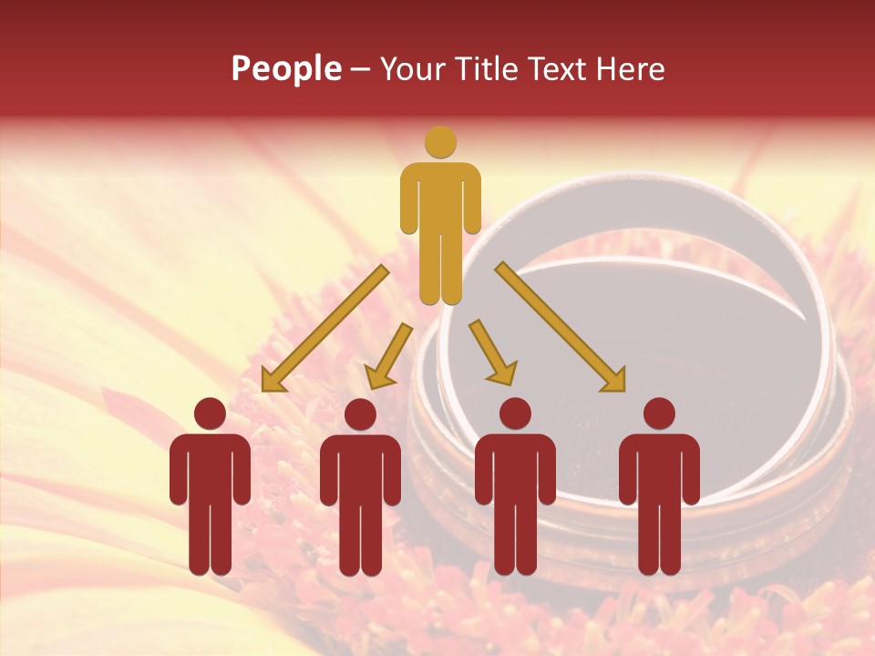 Card Bouquet Dating PowerPoint Template