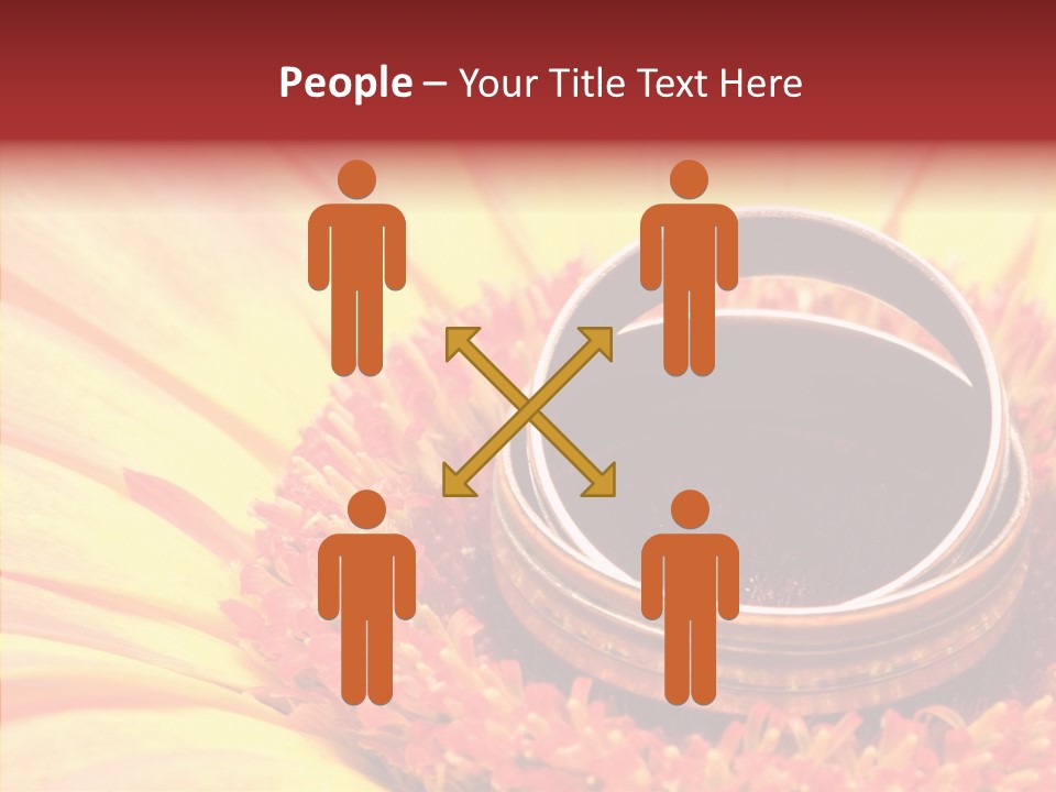 Card Bouquet Dating PowerPoint Template