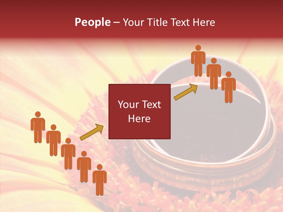 Card Bouquet Dating PowerPoint Template