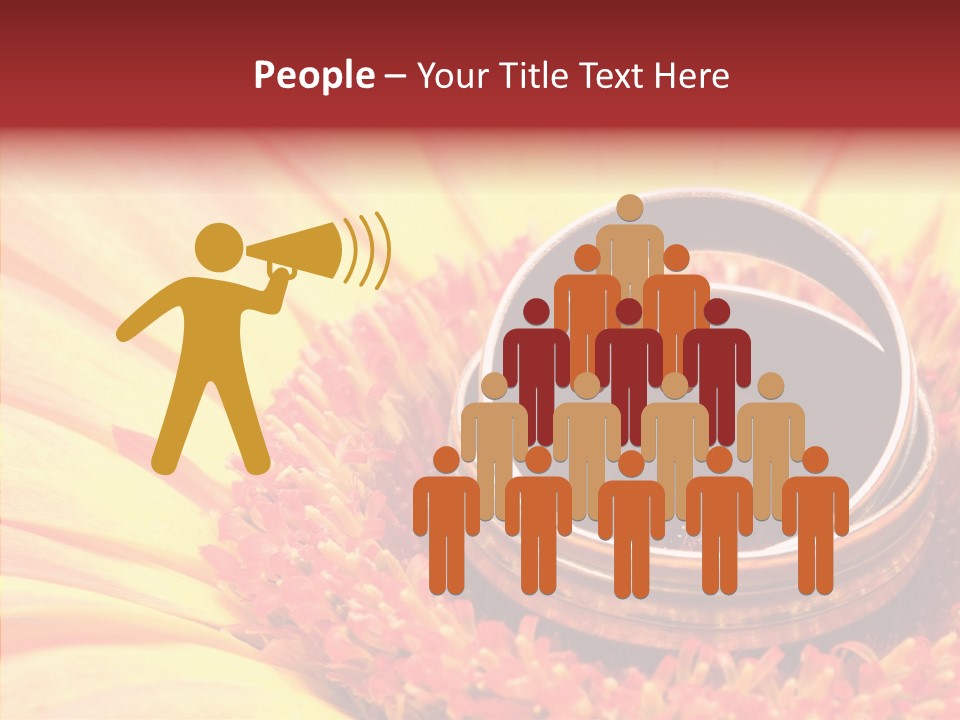 Card Bouquet Dating PowerPoint Template