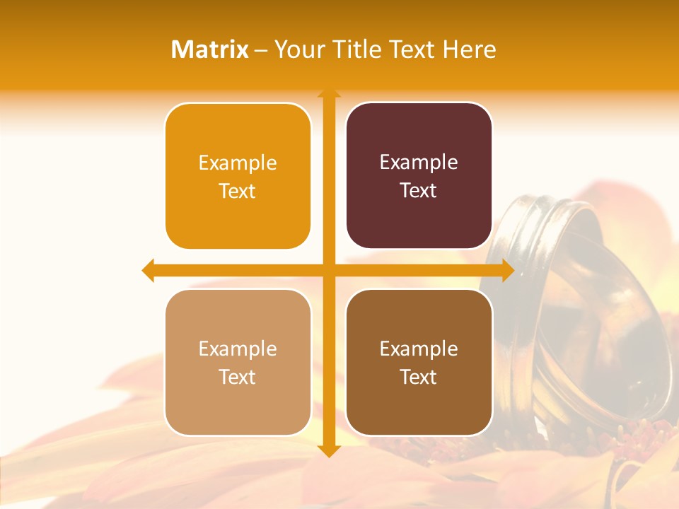 Gem Daisy Bloom PowerPoint Template