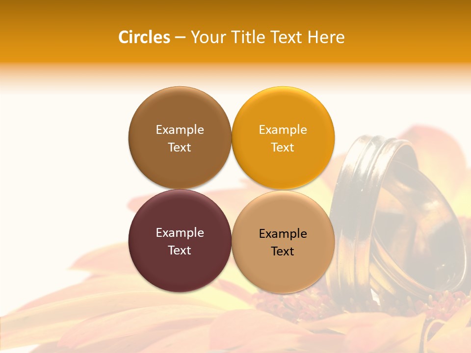 Gem Daisy Bloom PowerPoint Template