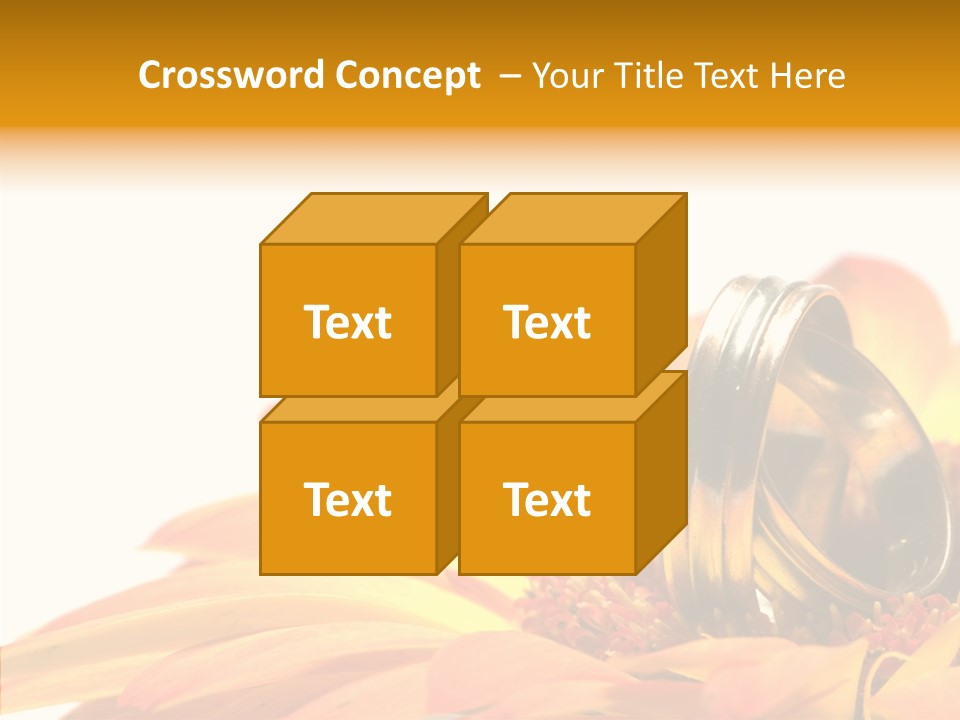 Gem Daisy Bloom PowerPoint Template