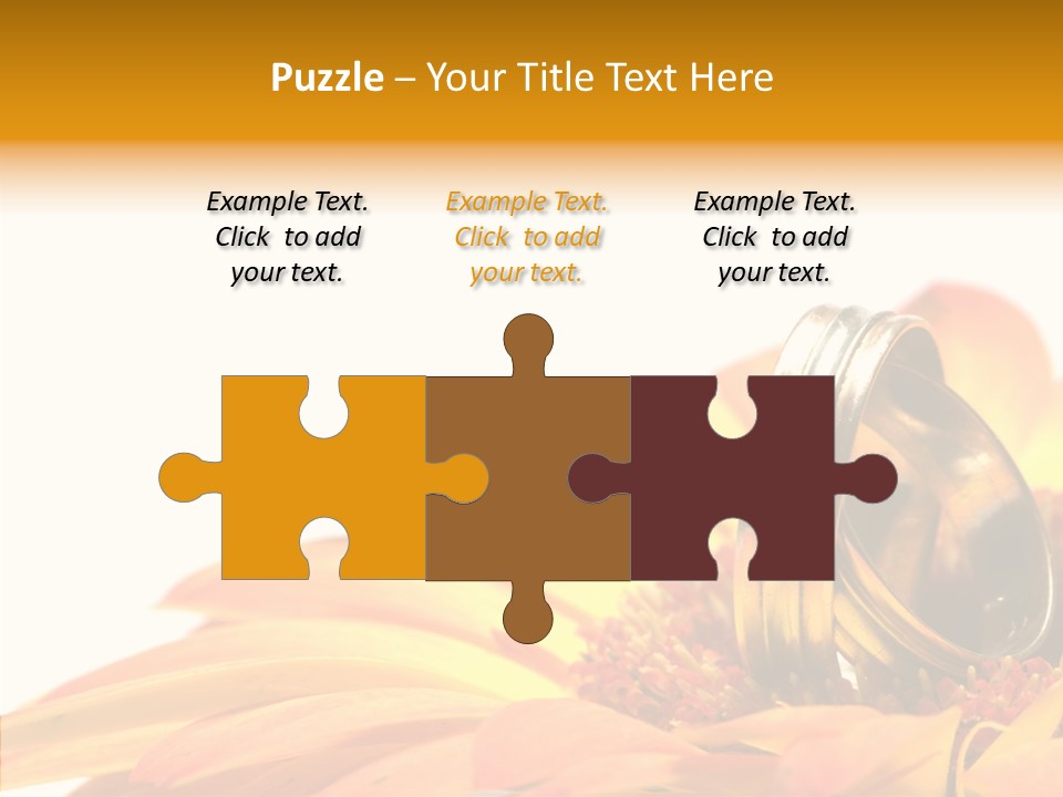 Gem Daisy Bloom PowerPoint Template