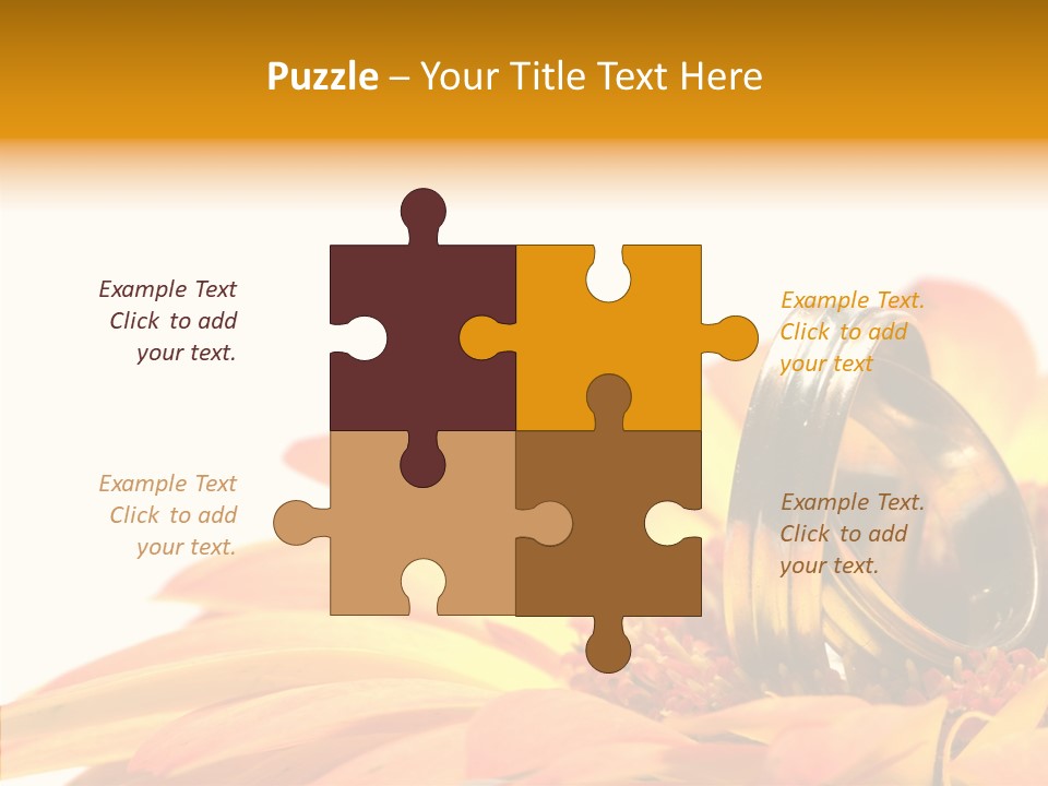 Gem Daisy Bloom PowerPoint Template