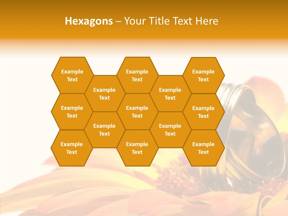 Gem Daisy Bloom PowerPoint Template