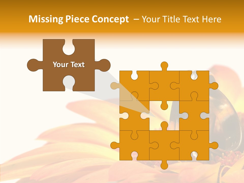 Gem Daisy Bloom PowerPoint Template