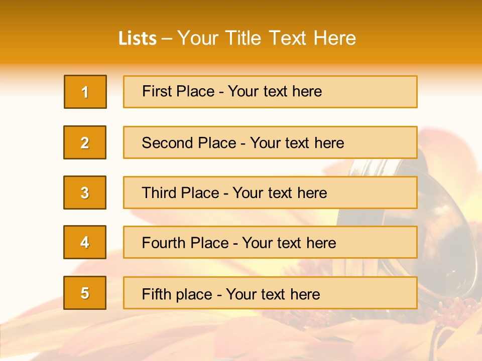 Gem Daisy Bloom PowerPoint Template