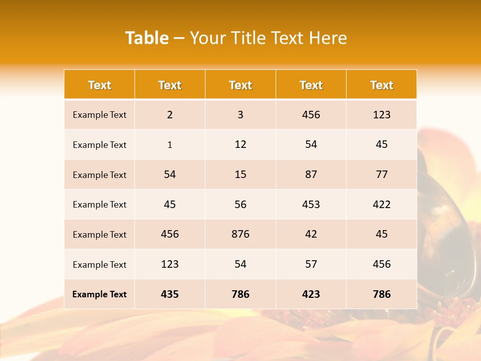 Gem Daisy Bloom PowerPoint Template