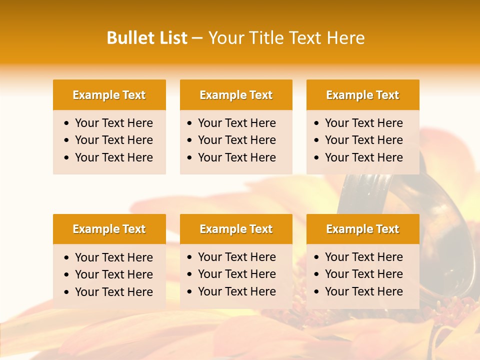 Gem Daisy Bloom PowerPoint Template