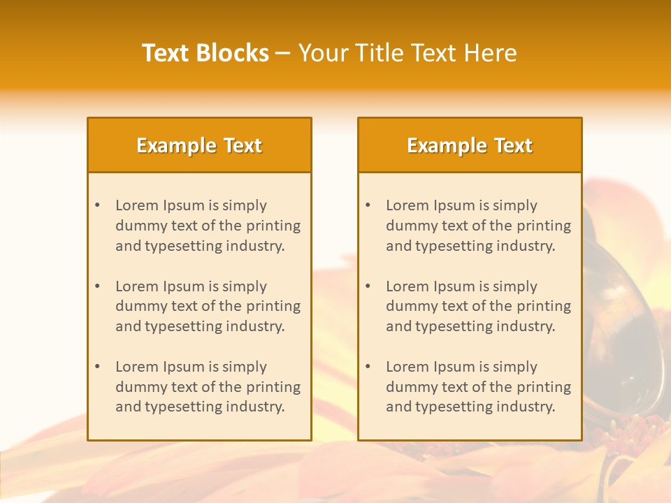 Gem Daisy Bloom PowerPoint Template