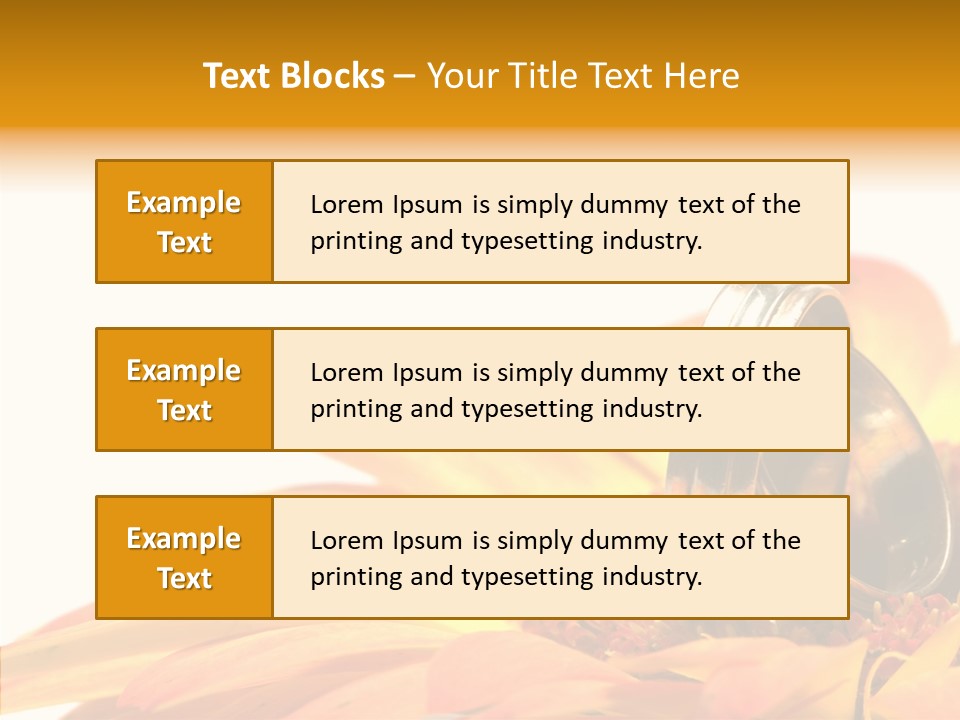 Gem Daisy Bloom PowerPoint Template