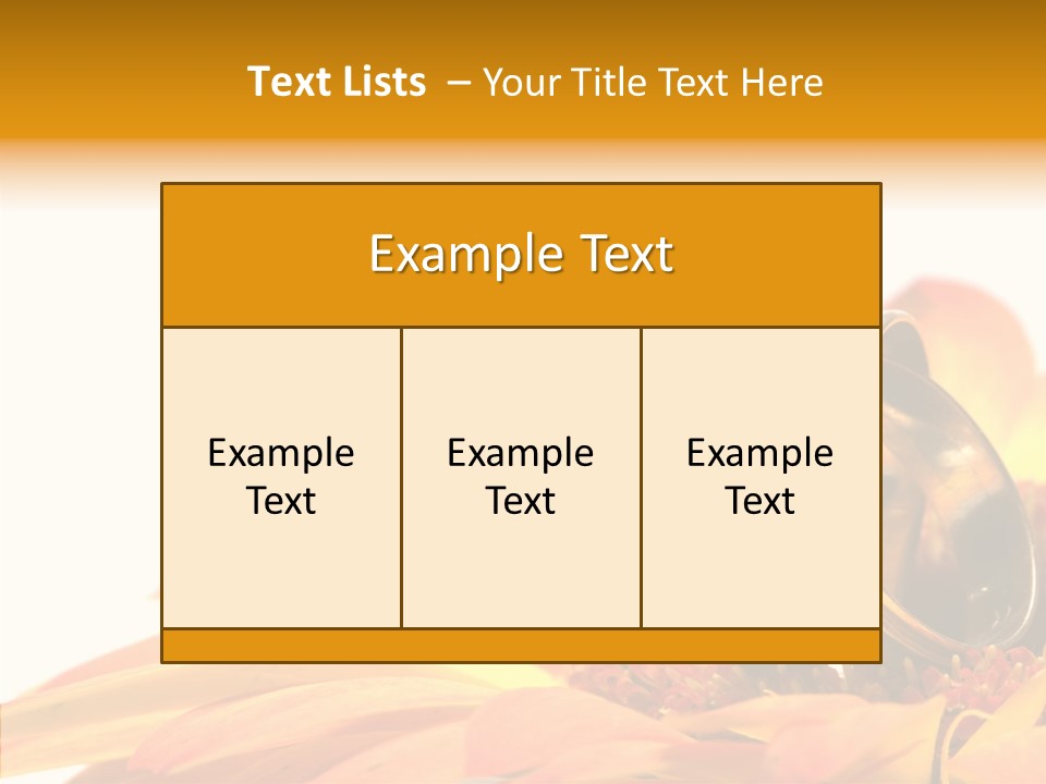 Gem Daisy Bloom PowerPoint Template