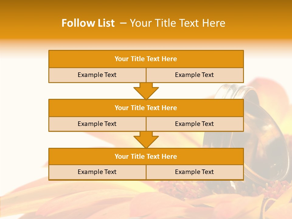 Gem Daisy Bloom PowerPoint Template