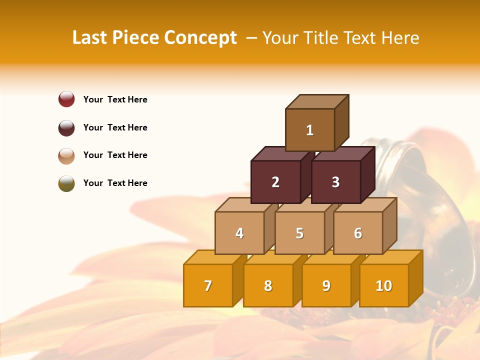 Gem Daisy Bloom PowerPoint Template