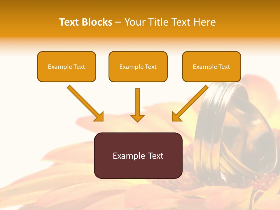 Gem Daisy Bloom PowerPoint Template