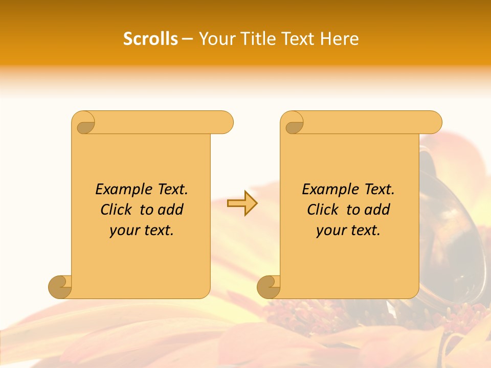Gem Daisy Bloom PowerPoint Template