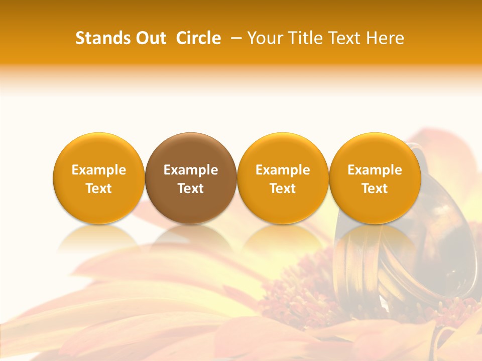 Gem Daisy Bloom PowerPoint Template