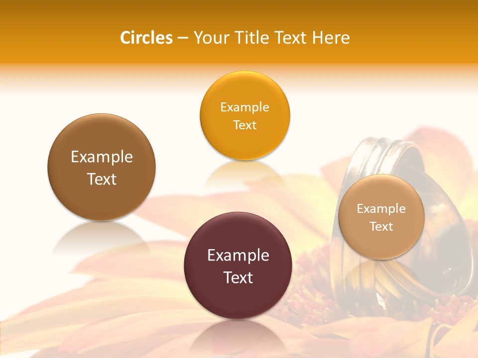 Gem Daisy Bloom PowerPoint Template