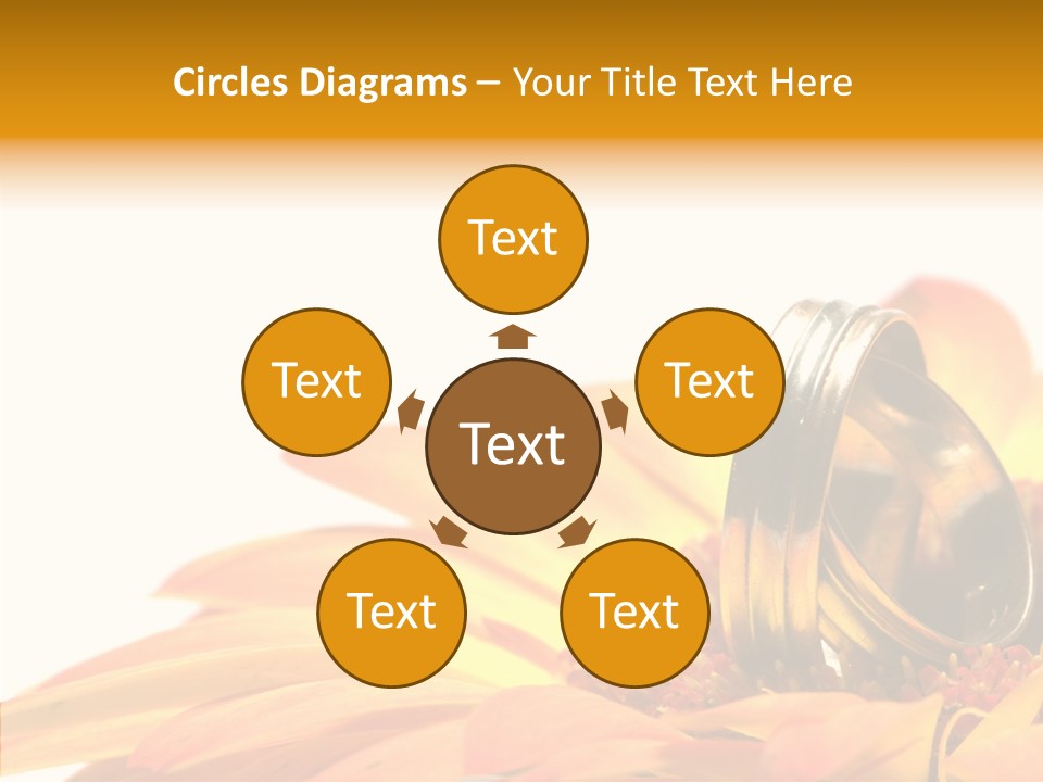 Gem Daisy Bloom PowerPoint Template