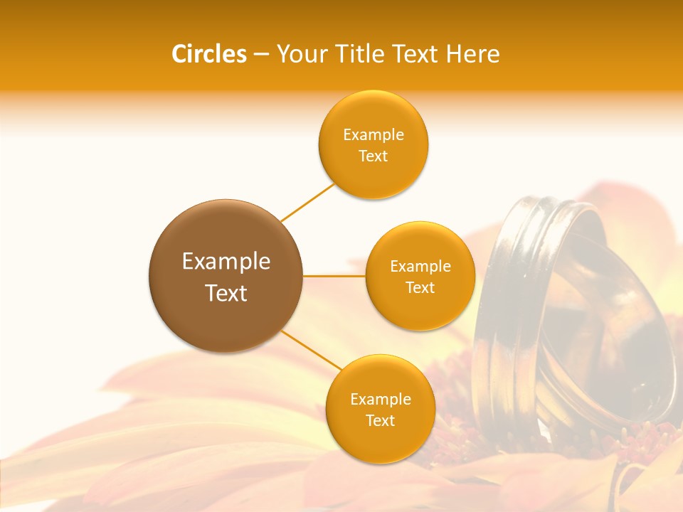 Gem Daisy Bloom PowerPoint Template