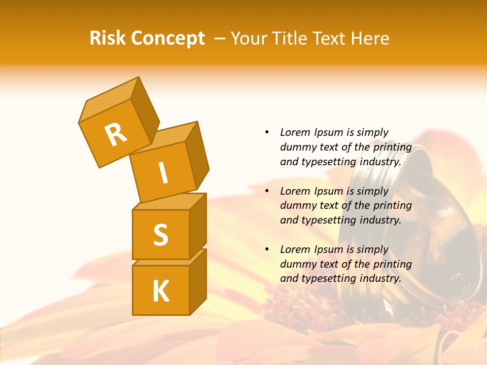 Gem Daisy Bloom PowerPoint Template