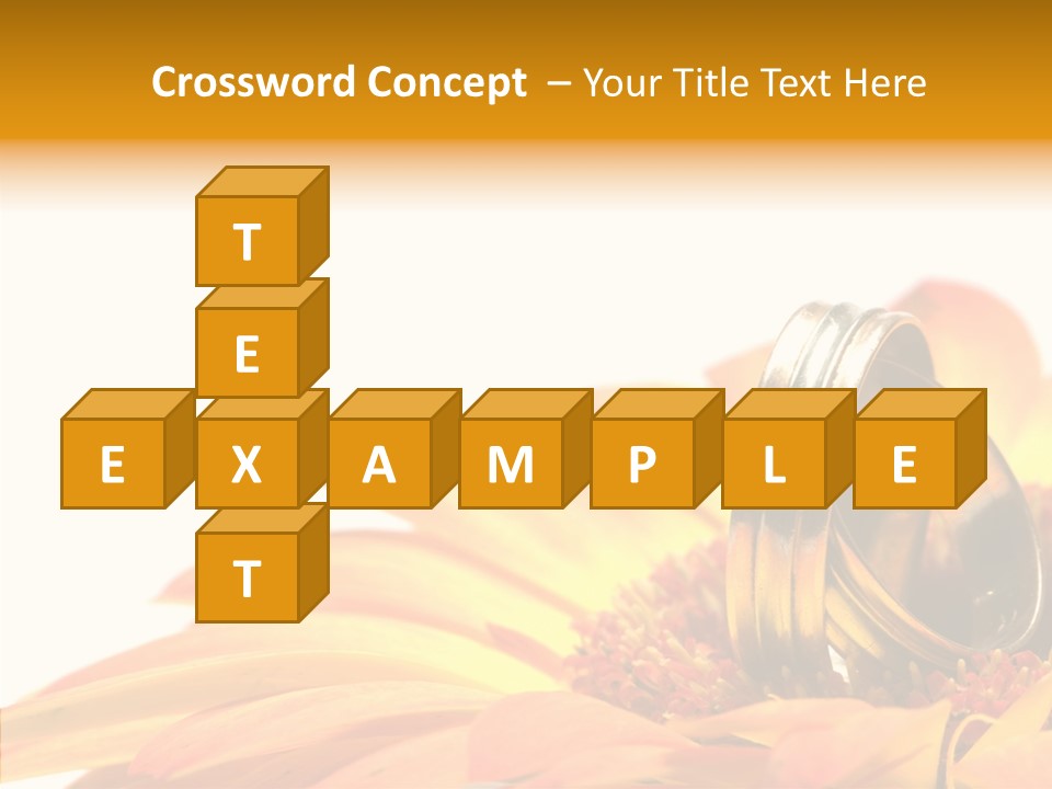 Gem Daisy Bloom PowerPoint Template