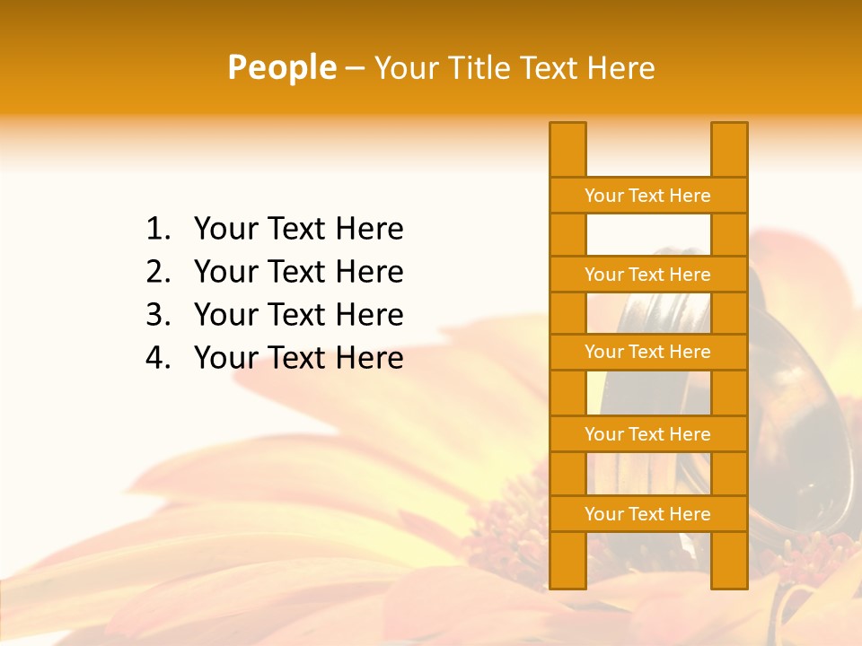 Gem Daisy Bloom PowerPoint Template