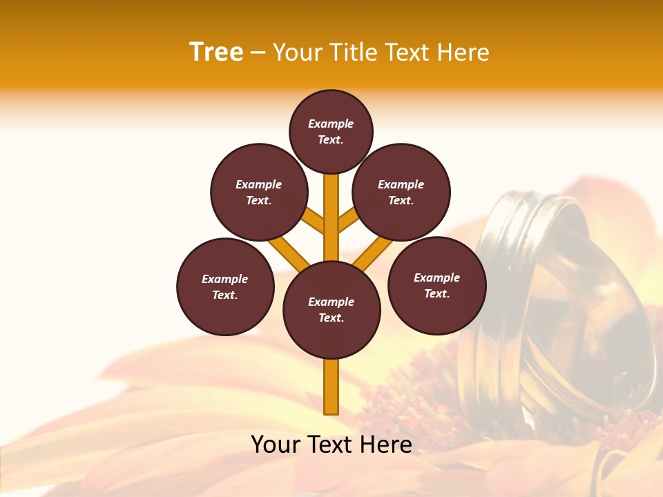 Gem Daisy Bloom PowerPoint Template