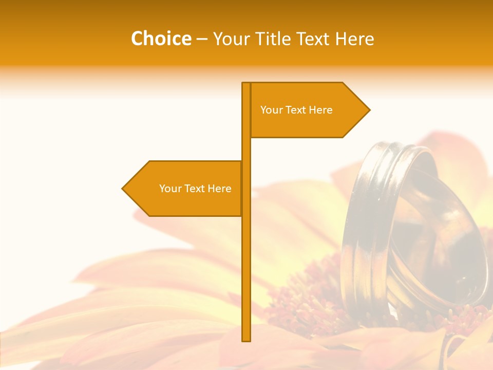 Gem Daisy Bloom PowerPoint Template