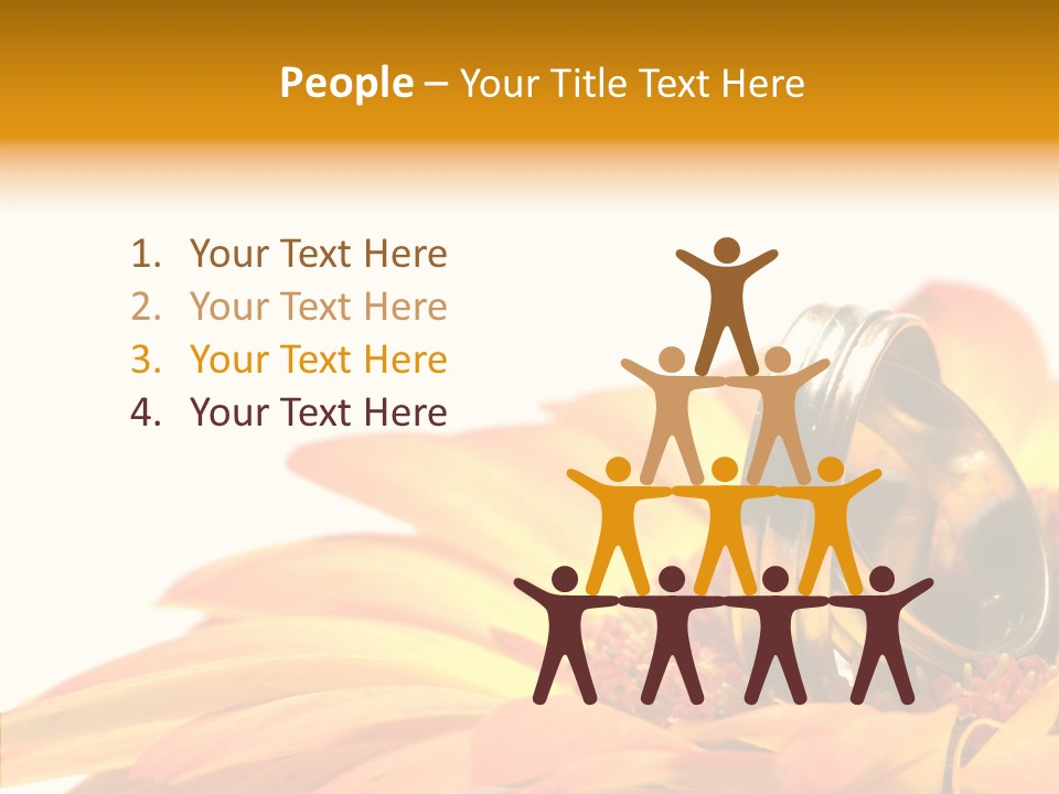 Gem Daisy Bloom PowerPoint Template