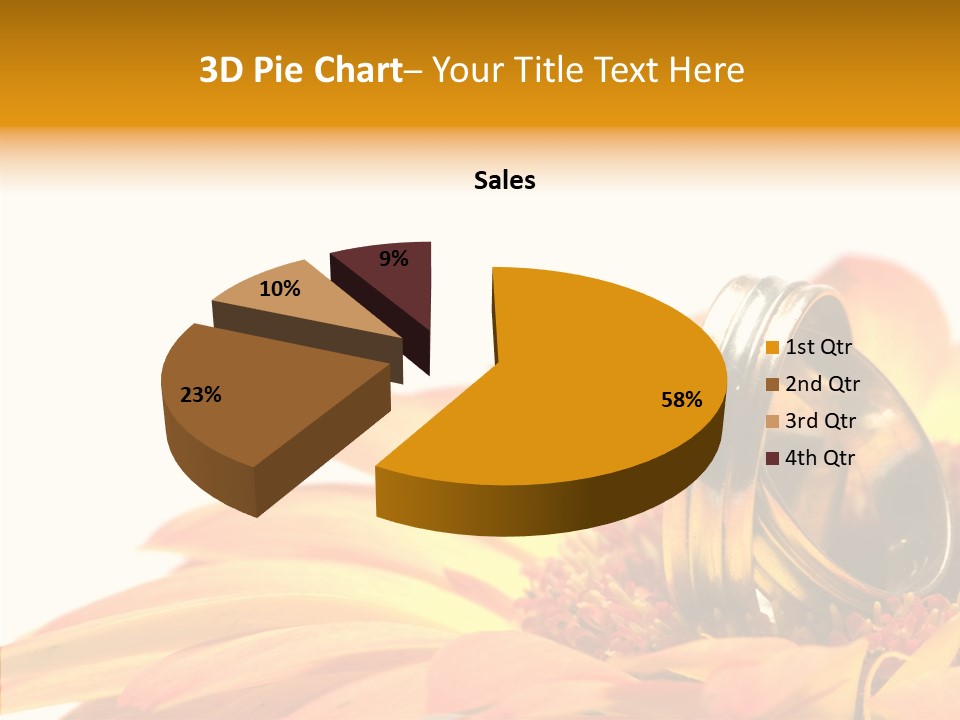 Gem Daisy Bloom PowerPoint Template