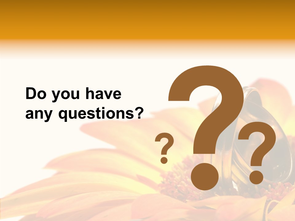 Gem Daisy Bloom PowerPoint Template