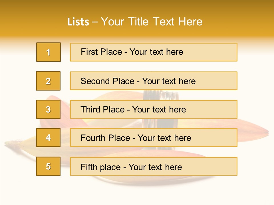 Wedding Band Isolated PowerPoint Template