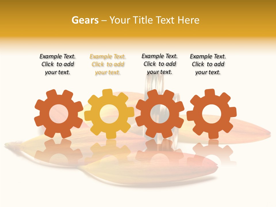 Wedding Band Isolated PowerPoint Template