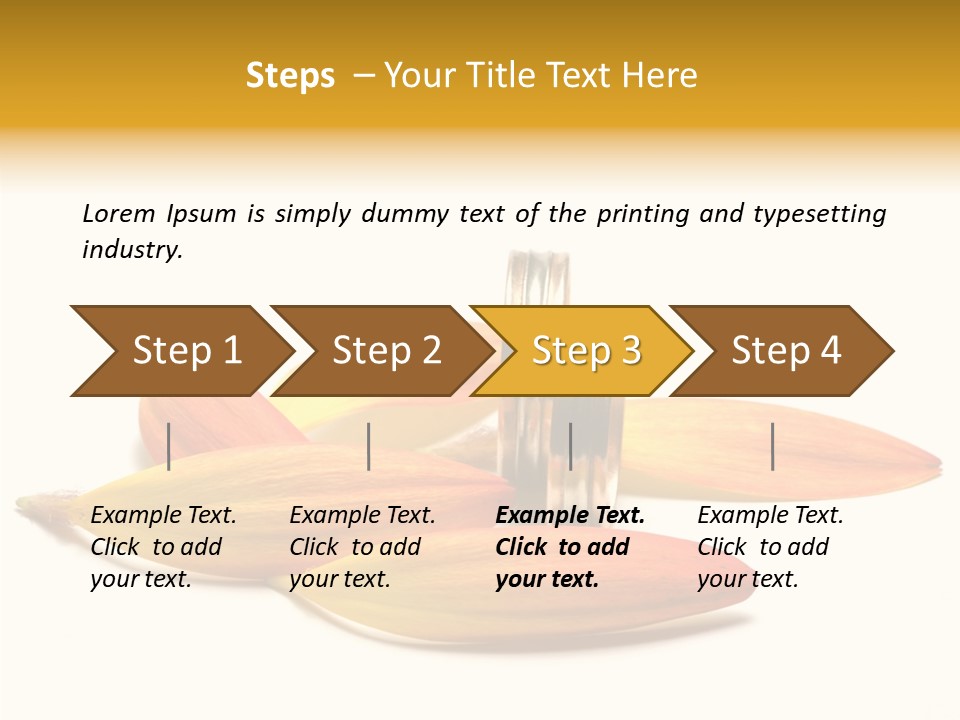 Wedding Band Isolated PowerPoint Template